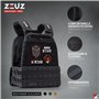 ZEUZ® Veste de musculation Crossfit & Fitness 16,5 KG – Gilet tactique & Gilet d'entraînement - Réglable en poids – 19 Stands -