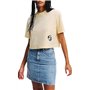 KARL LAGERFELD JEANS Regular Cropped Monogram Tee T-Shirt