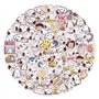 Krilucly Lot de 110 autocollants pour chiens de dessin animé