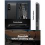Spigen Rugged Armor Coque Compatible avec Sony Xperia 1 VII [Souple] - Noir Mat