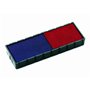 Colop 3101162302 Lot de 2 tampons encreur pour S 120/WD (Rouge/bleu) (Import Allemagne)