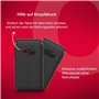 Emporia Joy-LTE Téléphone Portable pour Seniors 4G Volte | Téléphone Portable Pliable sans contrat | Téléphone Portable avec Bou