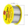Fil à souder 0,8 mm - Sans plomb - Avec noyau de colophane - Fil à souder avec flux - 20 g - Pour la réparation et le bricolage 