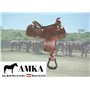 Reitsport Amesbichler AMKA Western Set d'étrier pour enfant avec étrier pour cheval de bois