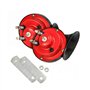 Snail Air Horn train Corne Kit Moto électrique Corne 24V 300dB super bruyants Horns pour Camions Autos Motos Bateaux Noir Rouge