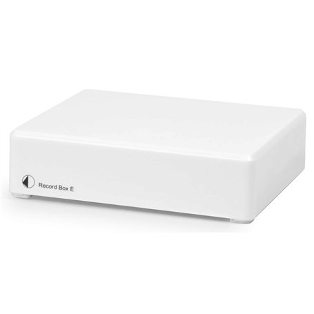 Pro-Ject Enregistrement Box E Préamplificateur MM USB - Noir - Son de Haute qualité - Solution Hi-FI économique - Blanc