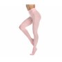 Frola Dames Collants Semi-opaques Lisses Pantalon Collant à Pieds Microfibre Souple Contour Collants de Femmes 80 DEN(S-M,Rose)