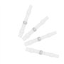 50 Pièces Thermorétractable Soudure Connecteur Joint Bout Fil Terminal Manchon Tube étanche Soudure Joint Fil Connecteurs Blanc 