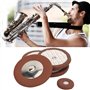 Lot de 26 coussinets universels en cuir pour saxophone alto