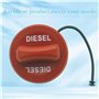 Arotzelox Bouchon de réservoir de carburant A2224700105 pour W176 W117 X156 W205 W213 Couvercle de carburant diesel rouge, bouch