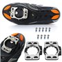 RiToEasysports Crampons de Chaussure de Cyclisme, convertisseur d'adaptateur de Couverture de cale de Chaussures de Cyclisme à d
