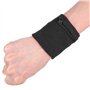 Bracelet de Portefeuille Unisexe Bracelet de Sport Doux Respirant avec Poche à glissière pour Courir la Marche à Pied Gym(Noir)