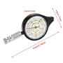 Pwshymi Carte mesureur Mini Distance Caculator Outil de cartographie Roue en métal pour Camping randonnée Cyclisme chasse en Ple