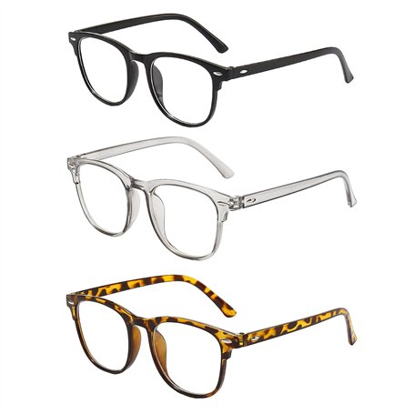 FZSECRIU 3 paires lunette，lunettes，lunette transparente homme，lunette de vue femme，lunette de repos，lunette femme，lunettes de vu
