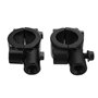 JenNiFer 8 / 10Mm Moto Vélo Rétroviseurs Latéraux Support Pince Adaptateur pour 22Mm Guidon - 10Mm