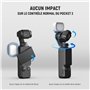 NEEWER Basics M21 Lampe supplémentaire magnétique Compatible avec DJI Osmo Pocket 3 Gimbal Cam Creator Combo, 1,3 W USB C, Recha