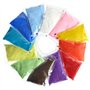 Bright Creations Lot de 12 sables colorés pour travaux manuels – Sable coloré individuel de 0