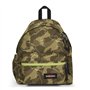 Eastpak Sac à dos modèle Padded Zippl'r + Couleur Camouflash Kaki avec fermeture éclair supplémentaire et porte ordinateur porta