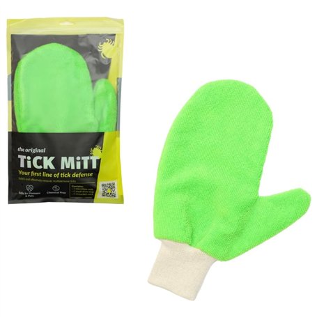 TickMitt Gant anti-tiques (Enlève les tiques sans effort humains et animaux