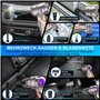 Fwiull Aspirateur à Main,4-en-1 Aspirateur Voiture Puissant 18000PA,Mini Aspirateur Voiture, 3 Vitesses Aspirateur Souffleur Voi