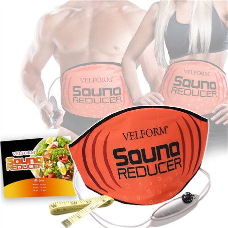 BEST DIRECT Sauna Reducer Original Comme Vu à la TV Système Réducteur de Graisse Corps Mince Pour la Taille Abdos Estomac Plus M