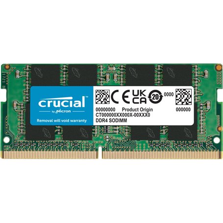 Crucial Basics Mémoire pour Ordinateur Portable DDR4 3200 MT/s CL22 SODIMM 260 Broches 1