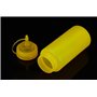Elandy 3pcs Vide Rechargeable en Plastique Squeeze Sauce Condiment Bouteilles Récipient Assaisonnement Distributeur pour Ketchup