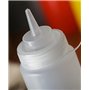 Elandy 3pcs Vide Rechargeable en Plastique Squeeze Sauce Condiment Bouteilles Récipient Assaisonnement Distributeur pour Ketchup