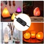 Vegena 6 Pièces 1,8 M Câbles Pour Lampe De Sel, Isolation Câble Douille, Douilles E14 Avec Interrupteur Et Câble De 1,8 M, Avec