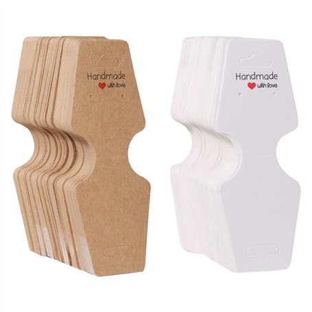 HDGSAFD 200 Pièces Cartes d'emballage De Collier