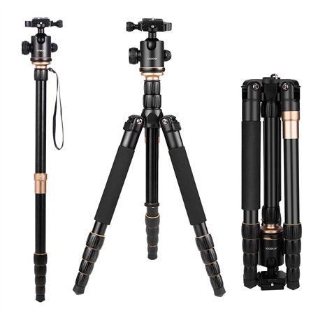 Andoer Trépied Appareil Photo Professionnelle Aluminium 156 CM