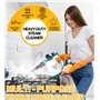 KingSom Nettoyeur Vapeur Portable, Nettoyeur Vapeur à Main Multifonction avec 9 Accessoires pour la Maison, Salle de Bain, Netto