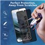 [2+2 Pièces] 2 pièces Verre Trempé Anti-espion pour Samsung Galaxy S21 plus et 2 pièces Caméra Arrière Protecteur, Film Protecti