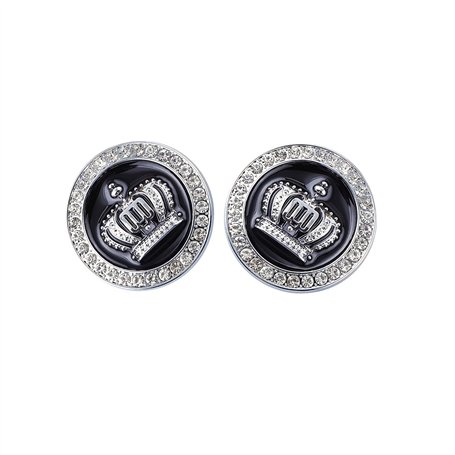 Petit emblème de voiture en forme de couronne avec strass - Accessoires extérieurs pour voiture