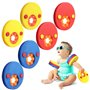 HOTENEAIRE Lot de 6 disques flottants en mousse EVA pour bras de natation pour enfants et bébés