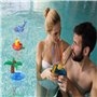 10 Pcs Gonflables Porte-Boissons，Porte Gobelet Gonflable Piscine，Porte Gobelet Flottant, pour Bar Plage Kit Porte-Verre Gonflabl