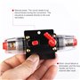 30A Auto Disjoncteur, Auto Disjoncteur Protection De Voiture 12V-24V DC, Auto Disjoncteur pour Voiture avec Commutateur Manuel d