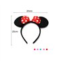 A 12 pièces Mickey Minnie Bandeaux, Oreilles de Minnie Mouse, pour Anniversaire Baby Shower, Fournitures de Fête d'anniversaire,