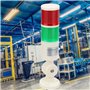 Colonne de signalisation industrielle rouge/vert CNC Machine avertissement LED indicateur d'alarme signal lumineux LED tour rond