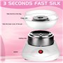 Machine À Barbe À Papa, Cotton Candy Machine, Machine À Bonbons En Coton, Électrique Candy Floss Maker 450w Avec Accessoires Pou