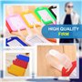GTIWUNG Lot de 10 Étiquette de Bagage Valise Accessoires Voyage Identifier Étiquettes, Étiquettes de Bagage en Plastique Colorée
