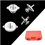 Zoomtools 15 pièces Kit de testeur de Pression de radiateur de système de Refroidissement Automobile, Kit de détection de Fuite