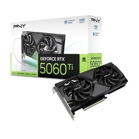PNY - Carte graphique - GeForce RTX 5060 Ti - 16GB - Dual Fan DLSS 4