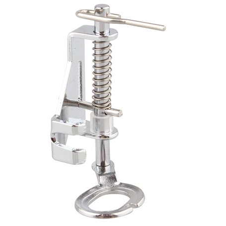 Jopto Pied de Machine à Coudre en métal à Bout Ouvert pour Machine à Coudre