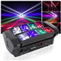 Lampe de scène LED à Spider Moving Head RGBW - Contrôleur de musique - Contrôleur Dj 512 Dmx - Lumière pour bar