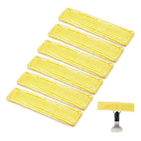 GIDWRIY 6 PCS Bonnette Microfibre Pour Karcher Vitre