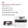 Toner Kingdom 106A Cartouches de Toner de Remplacement pour HP 106A W1106A Compatible pour HP Laser 107a 107r 107w MFP 135a MFP 