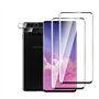 [4 Pièces] 2 Pièces Verre Trempé pour Samsung Galaxy S10 Plus avec 2 Pièces Caméra Arrière Protecteur