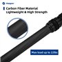 Fotopro Tube d'extension de 64 cm - Colonne centrale en 3 parties en fibre de carbone pour appareil photo reflex numérique monop
