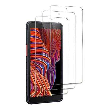 [3 Pièces] Verre Trempé pour Samsung Galaxy Xcover 5 Protection écran